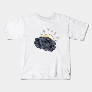 Sunshine on a cloudy day Kids T-Shirt